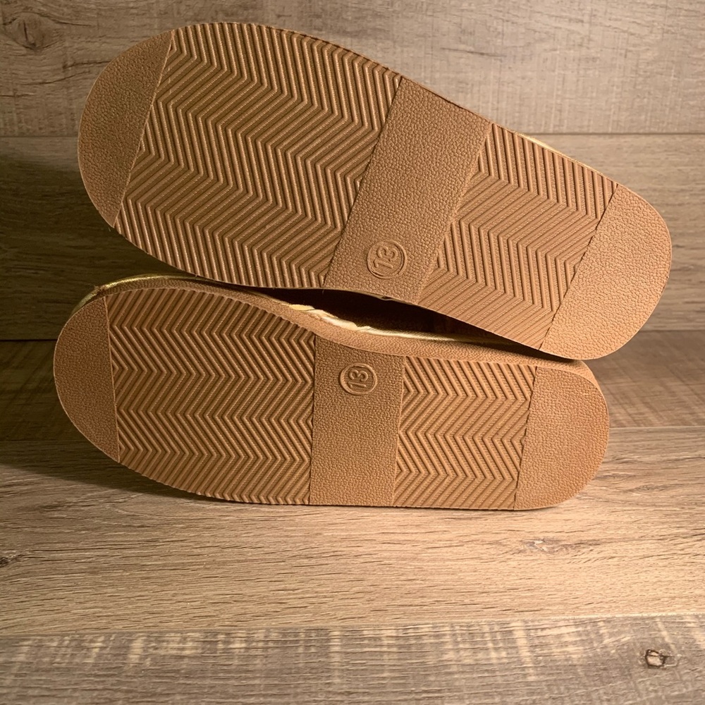 Bebe Girls Boots Cognac Gold - Picture 5 of 5